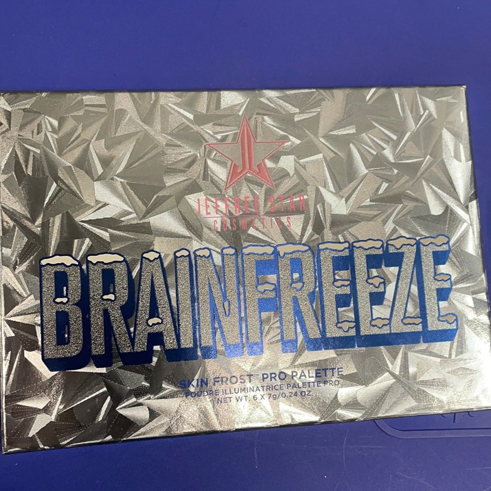 Jeffree star brain 🧠 freeze 🥶 palette
